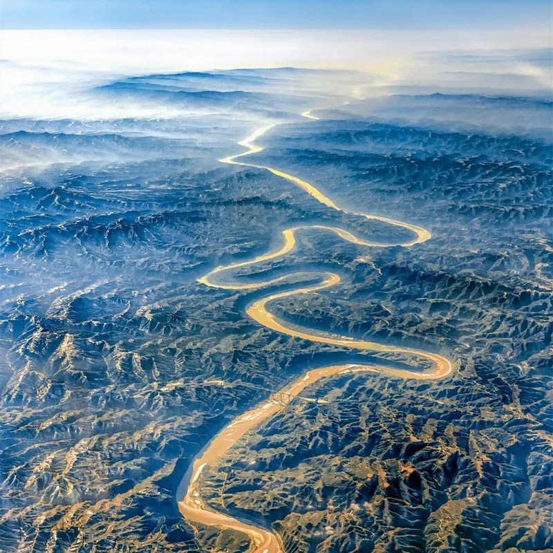 閑暇之余，黃河尋蹤：流過(guò)千年塵煙，歷經(jīng)歲月滄桑  